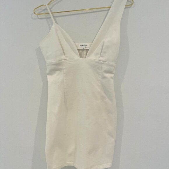 Revolve Superdown Eleanor Mini White Dress Size Small - Picture 2 of 8